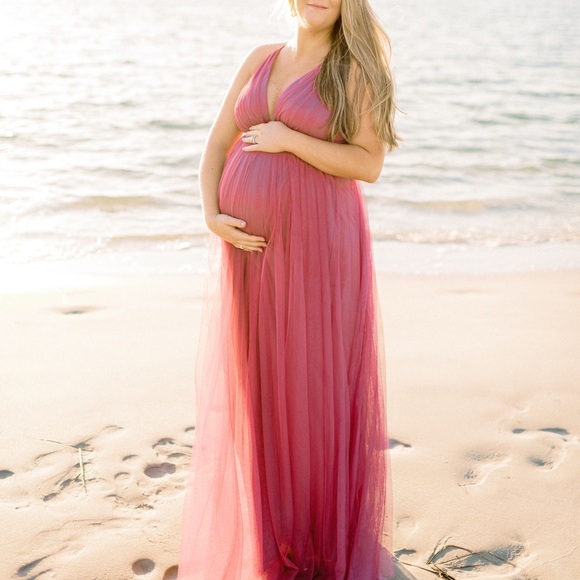 Luxxel Dresses & Skirts - Luxxel Pink Maxi Dress